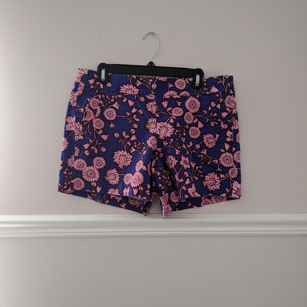 NWT: JCrew shorts with floral pattern